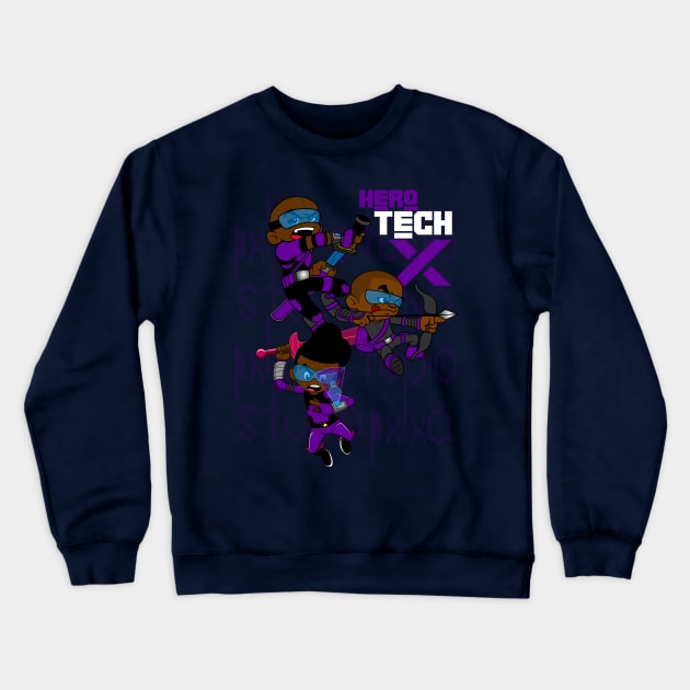 Hero Tech X Crewneck Sweatshirt by IamNinjaD